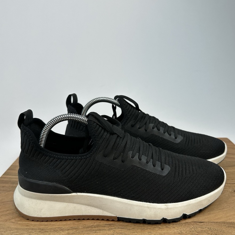 New Mens Madden Kandoo Black Knit Athletic‎ Running Sneakers Shoes Size 7.5 D